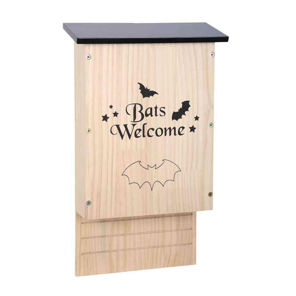 Something Different - Wooden Maison pour chauves-souris - Multicolore